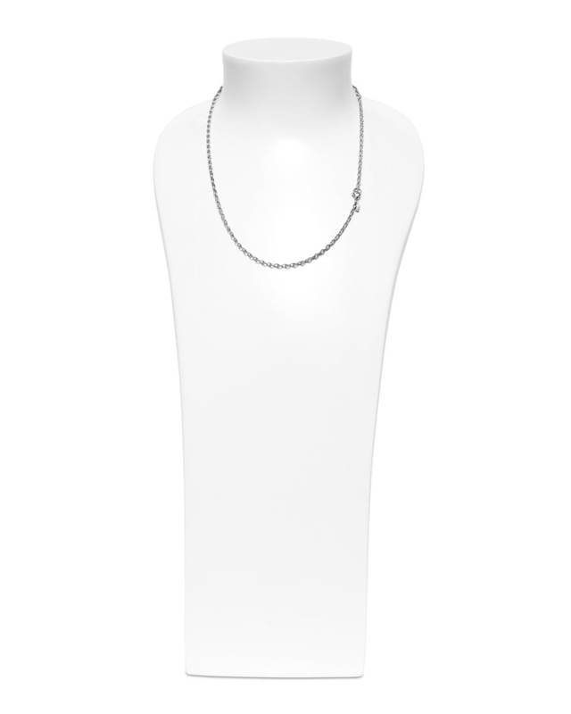 18k White Gold Chain Necklace