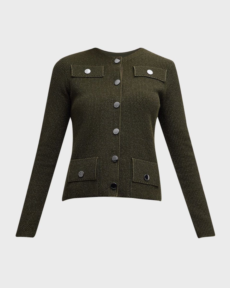 Bi-Layer Metallic Mesh Jacket