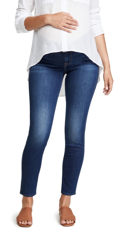 7 For All Mankind The Ankle Skinny Maternity Jeans B(Air) Duchess