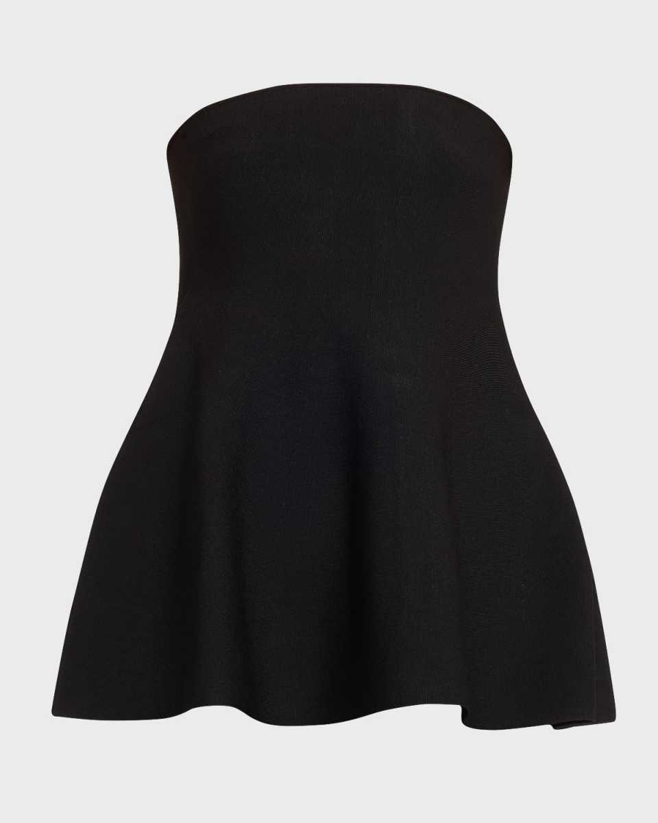 Ioanna Strapless Peplum Top