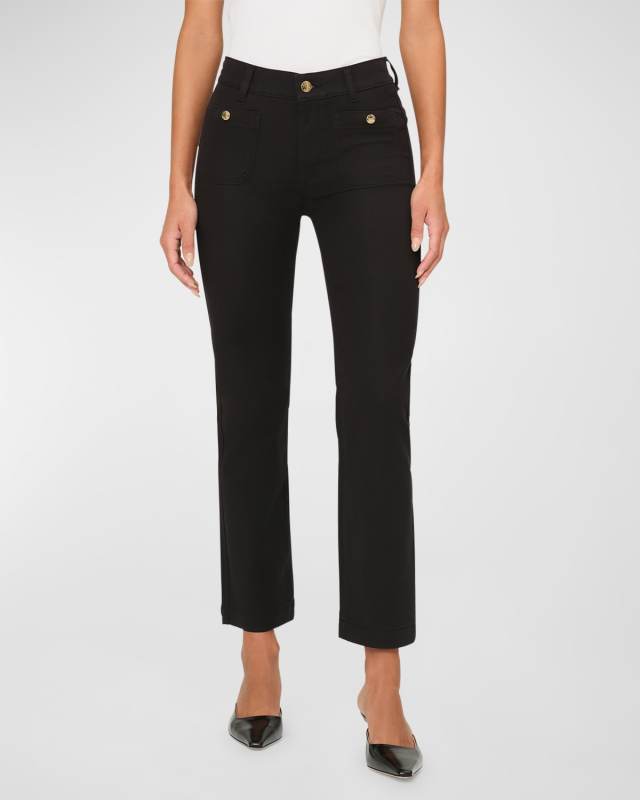 Mara Straight Mid-Rise Instasculpt Ankle Jeans