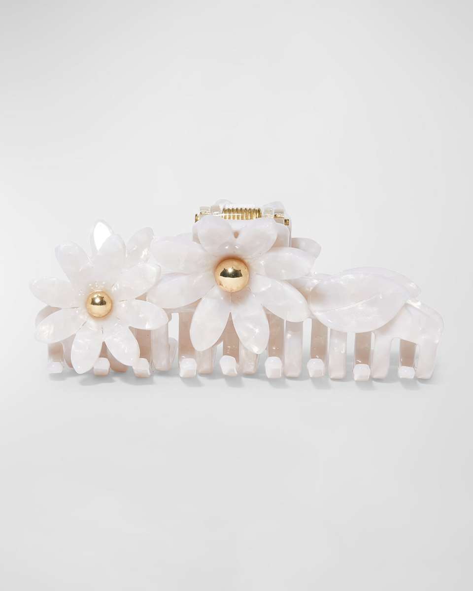 Petunia Pearly Claw Clip