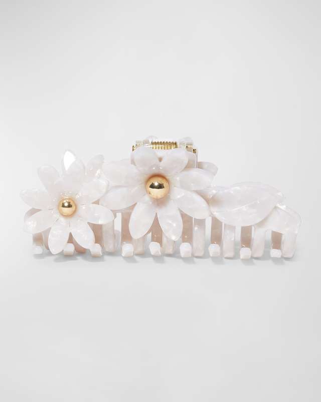 Petunia Pearly Claw Clip
