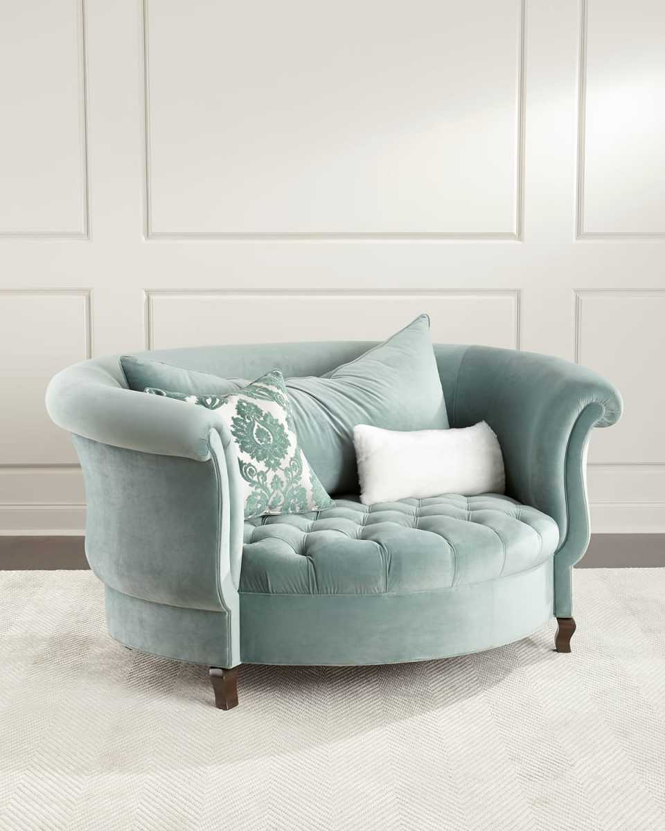 Harlow Sage Cuddle Chair