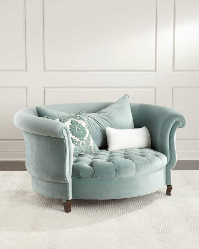 Harlow Sage Cuddle Chair