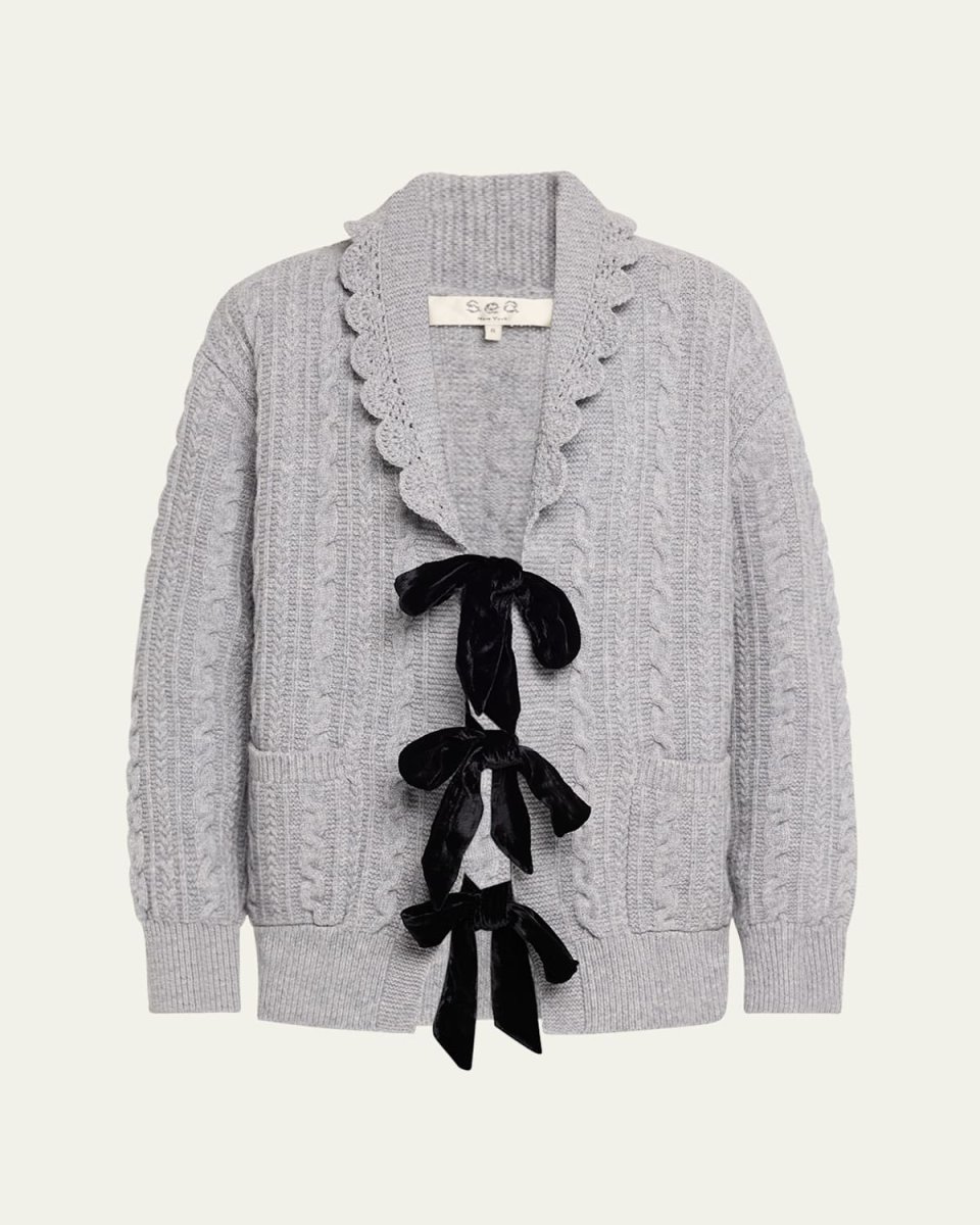 Mariella Tie-Front Cardigan
