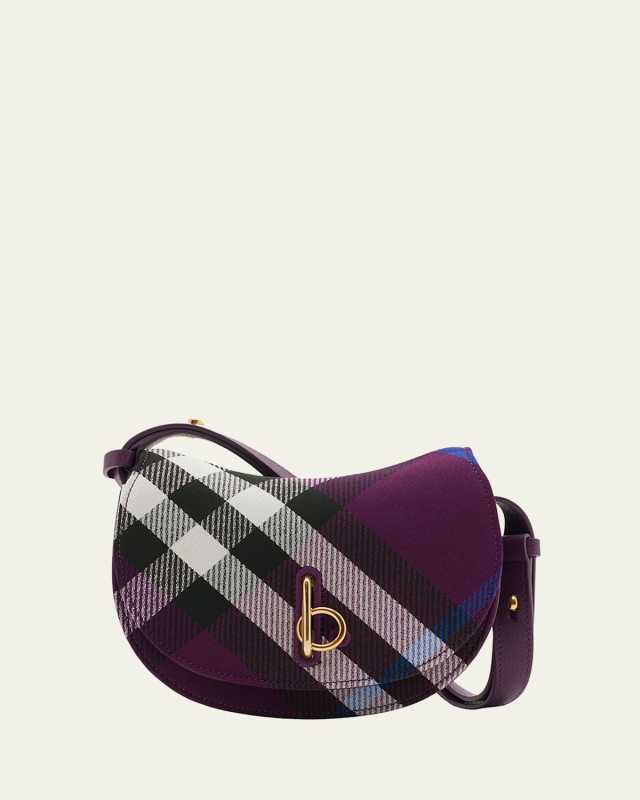 Rocking Horse Mini Check Jacquard Crossbody Bag
