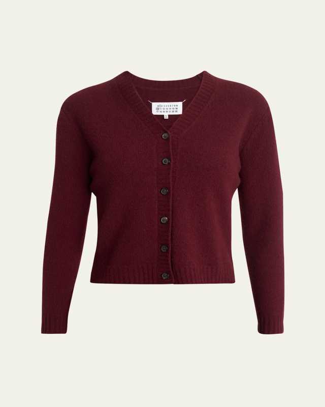 Crop Wool Cardigan