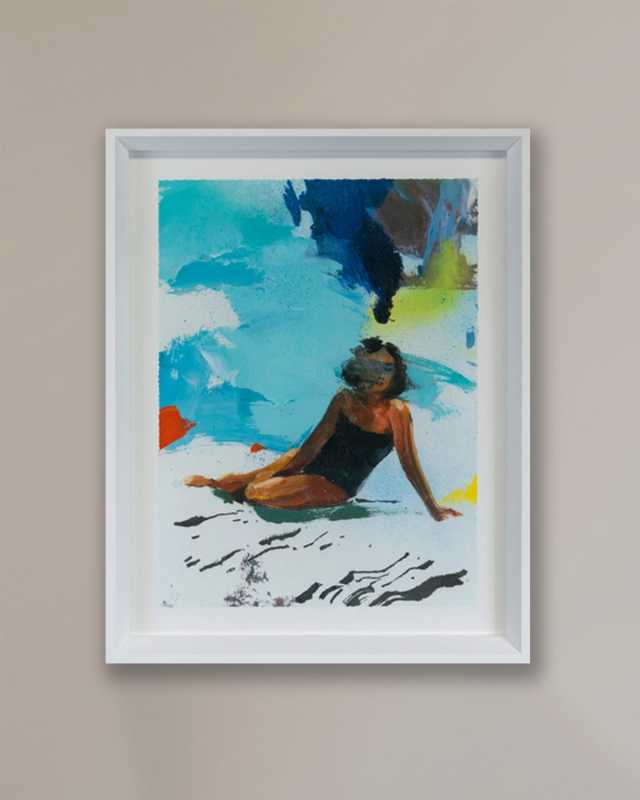 "Beach Studies 17" Giclee by Van Hoang
