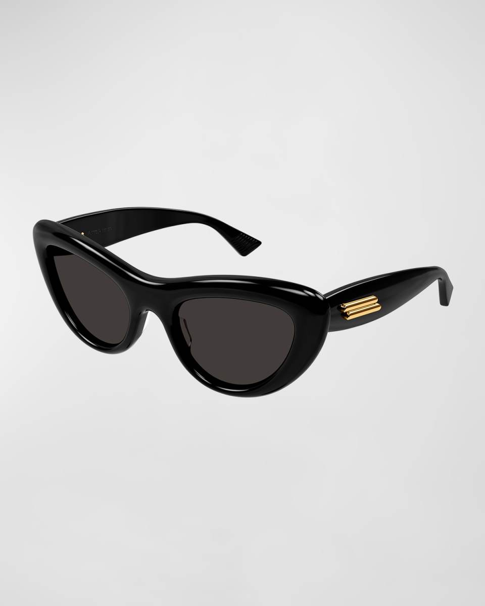 Curvy Acetate Cat-Eye Sunglasses