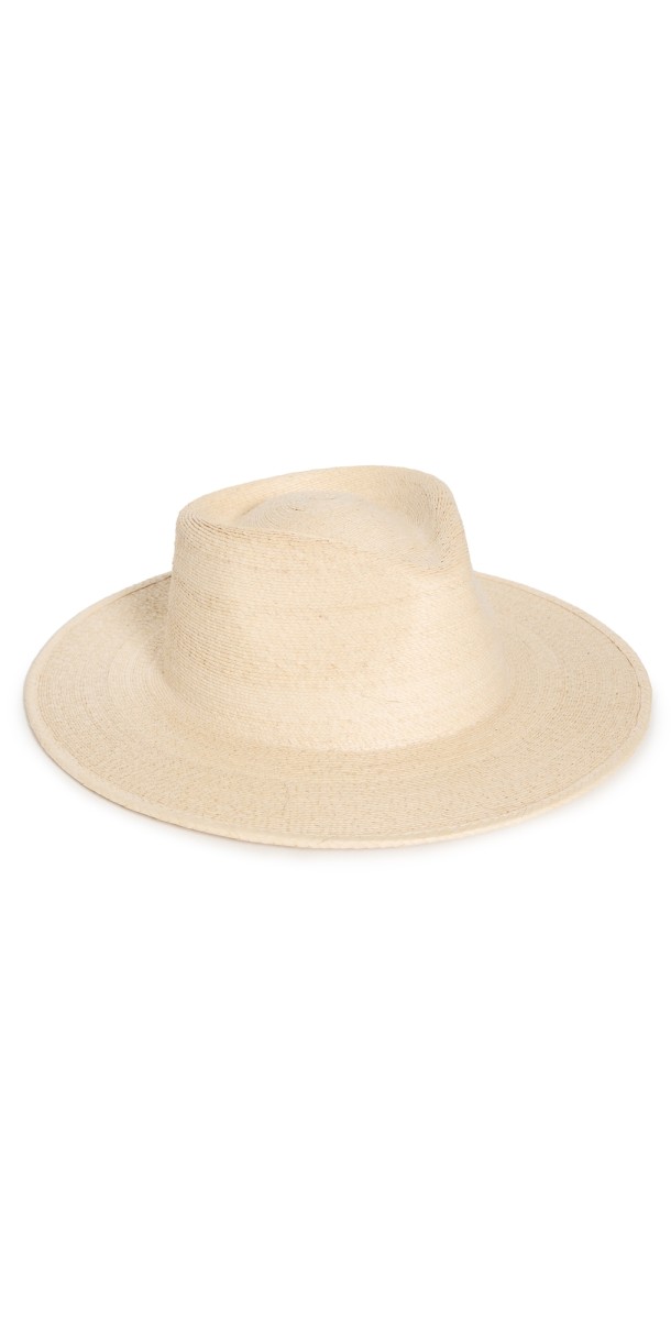 Brixton Marcos Straw Fedora Natural