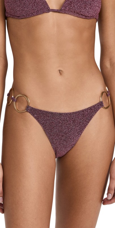 Cult Gaia Zoey Bikini Bottoms Blossom