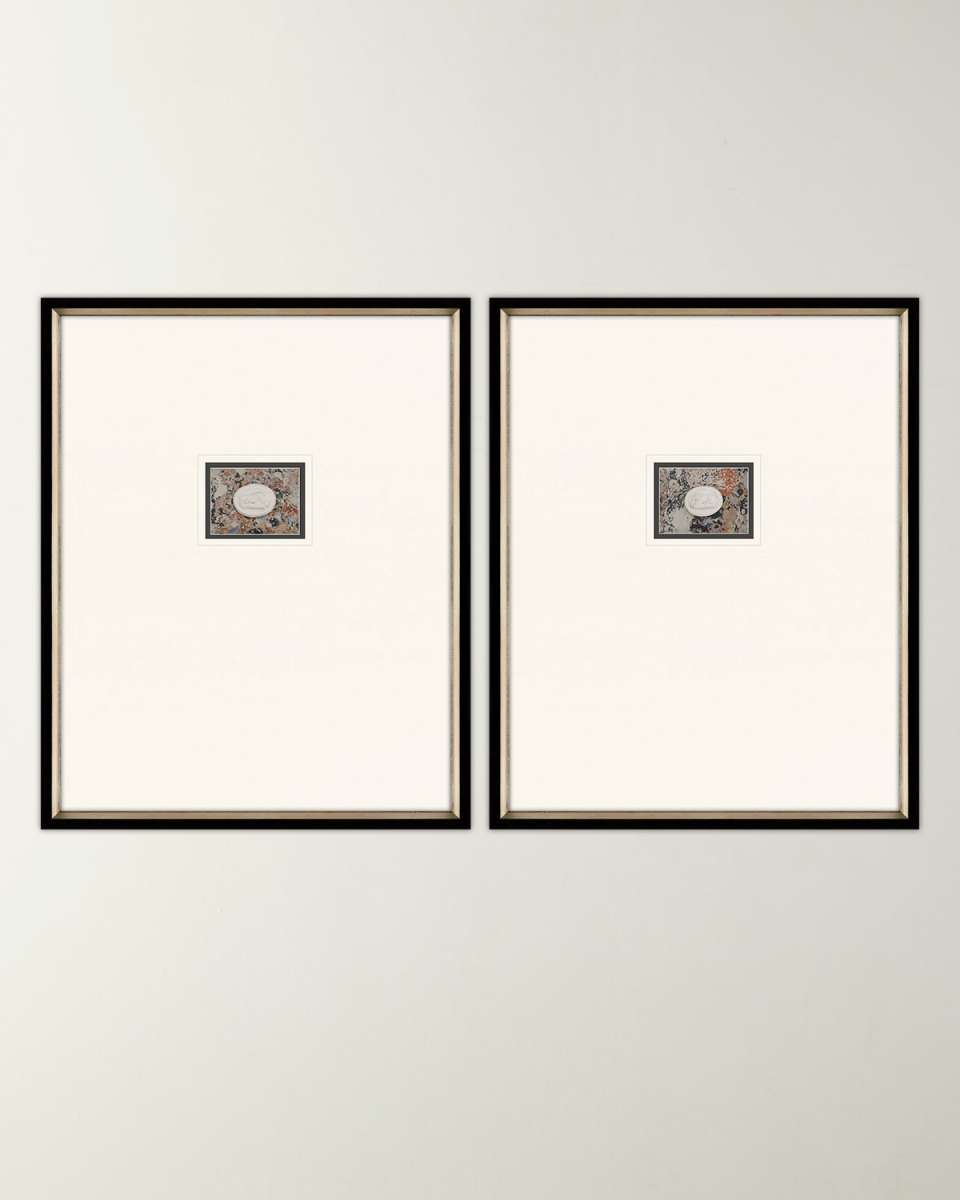 Lion Intaglio, Set of 2