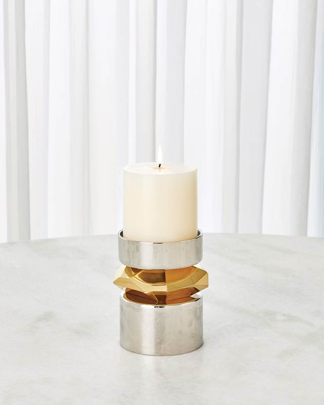 Romano Short Candle Holder