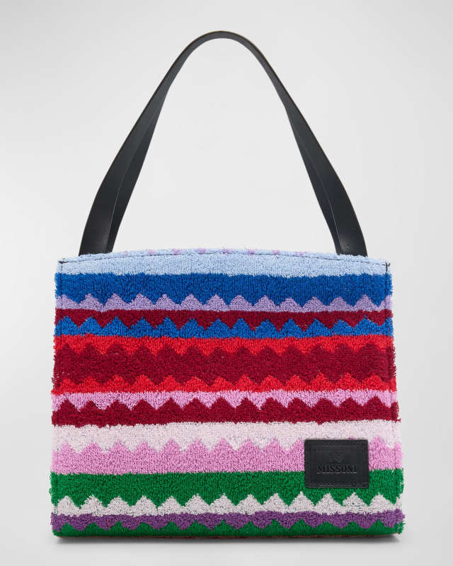 Small Zigzag Tote Bag