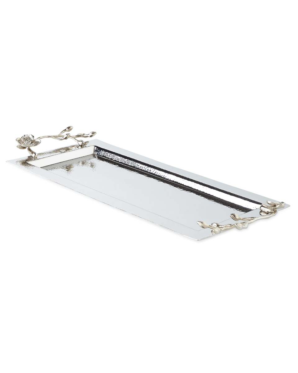 White Orchid Vanity Tray