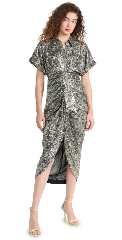 Le Superbe Extra Miko Dress Dappled Leopard Sequins