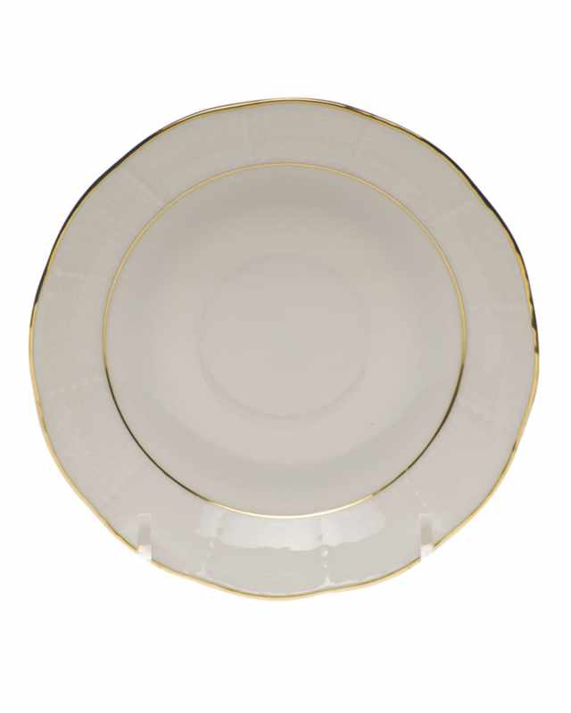 Golden Edge After Dinner Saucer