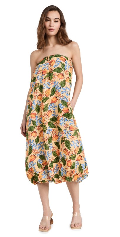 RHODE Tatum Dress Capri Orchard