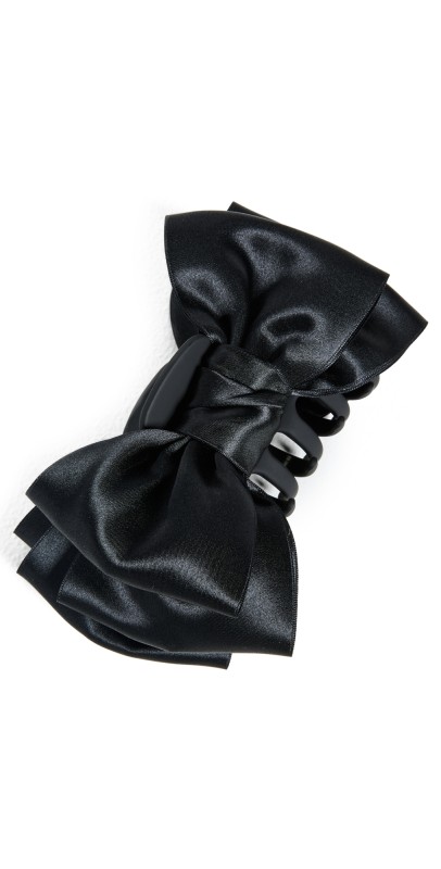Jennifer Behr Agatha Jaw Clip Black