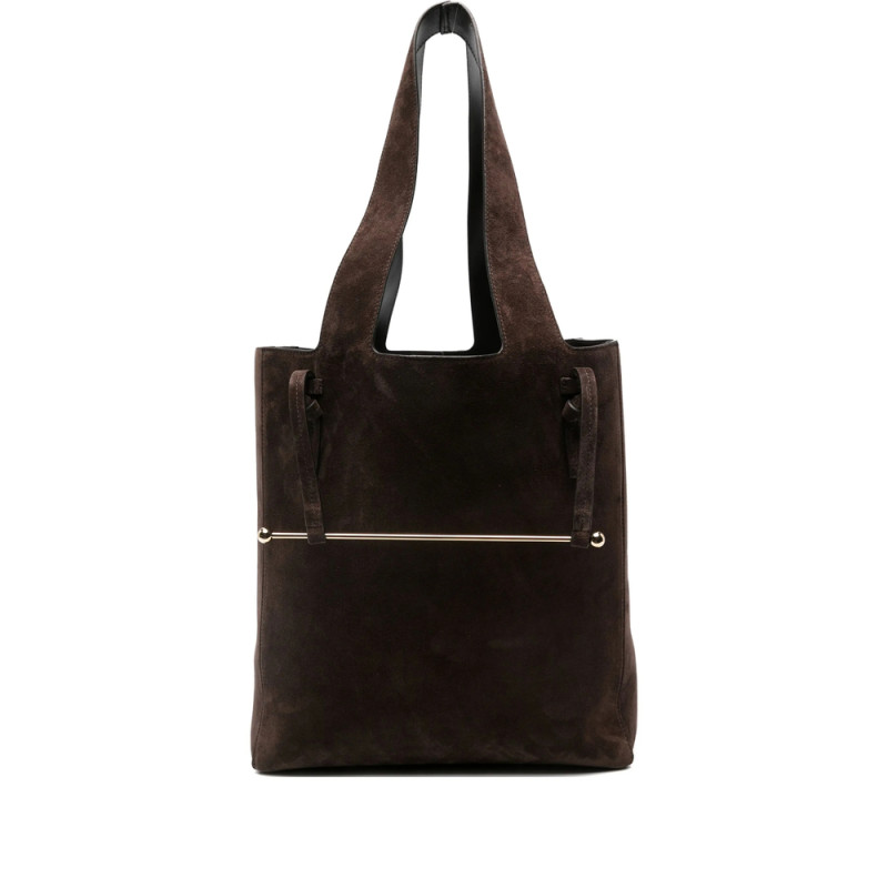 Strathberry Suede Shoulder Bag