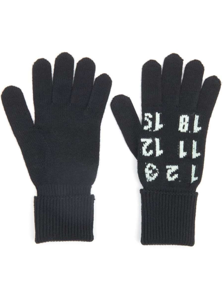 Numeric wool gloves