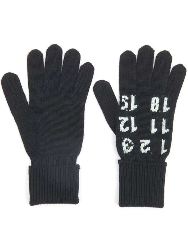 Numeric wool gloves