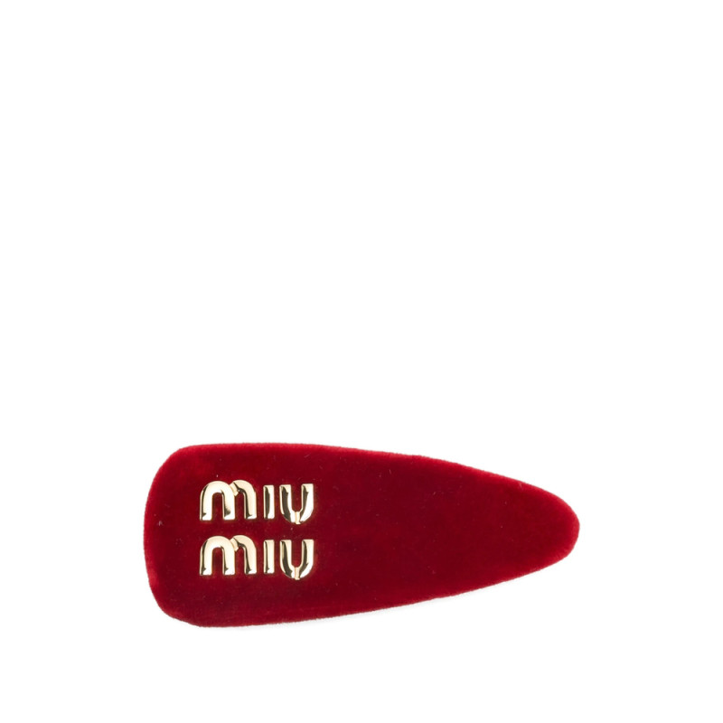 Miu Miu Logo Hair Clip