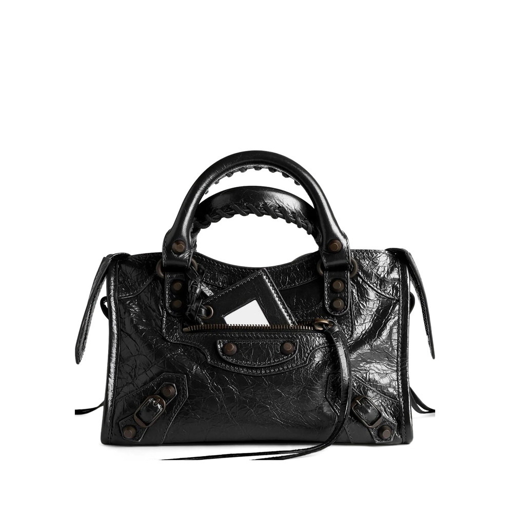 Balenciaga Mini Le City Lambskin Tote Bag