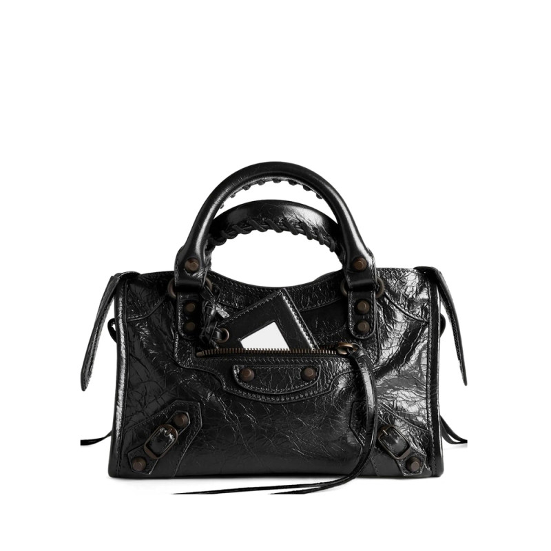 Balenciaga Mini Le City Lambskin Tote Bag