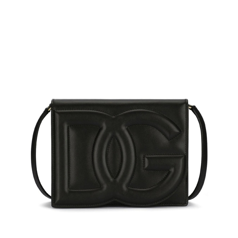 Dolce & Gabbana DG Logo Leather Cross Body Bag