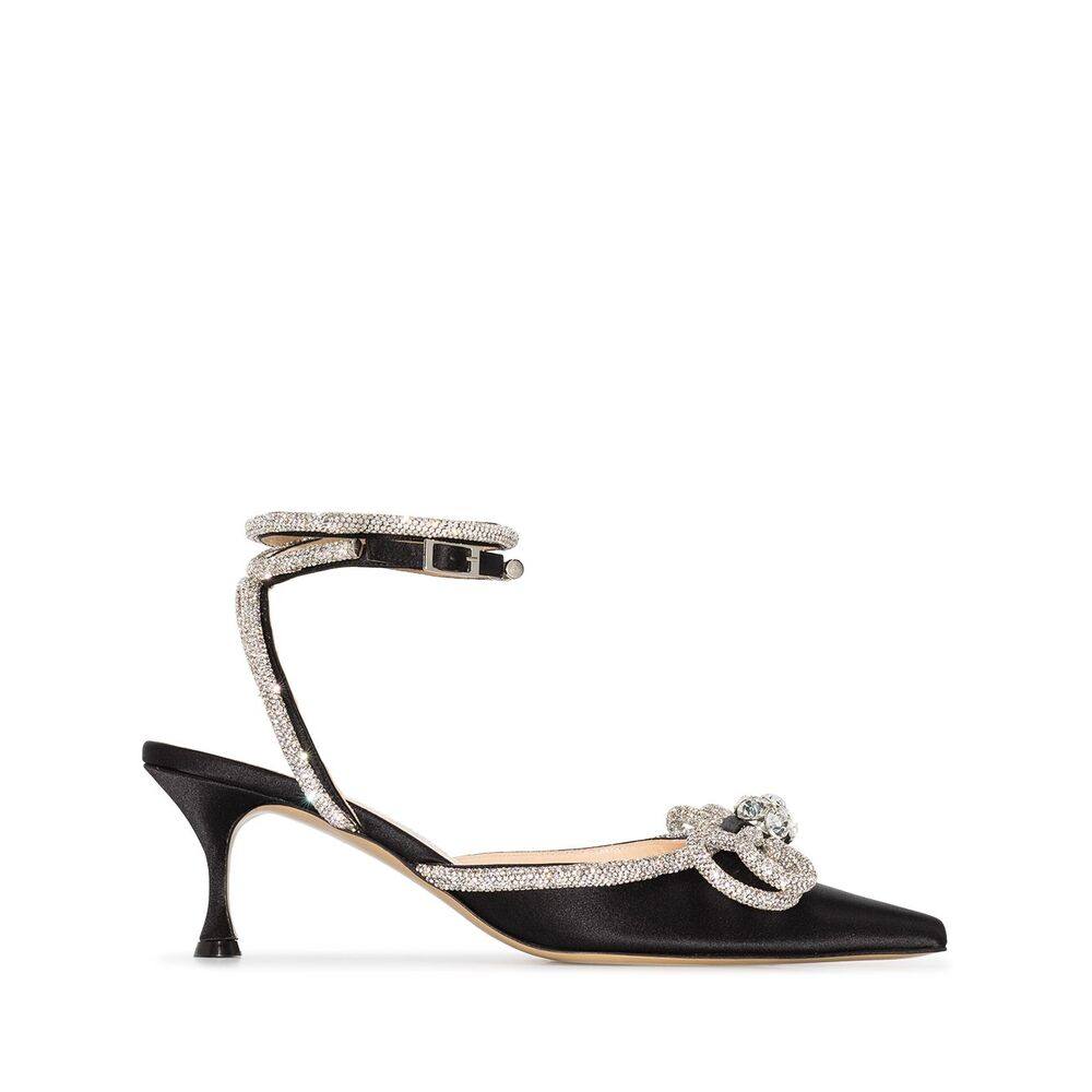 Mach & Mach 65mm Crystal-embellished Pumps