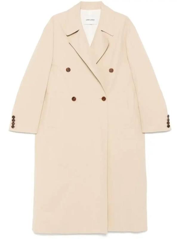 double trench coat