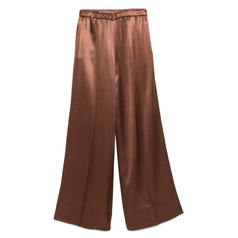 The Nina Studio Satin Palazzo Pants
