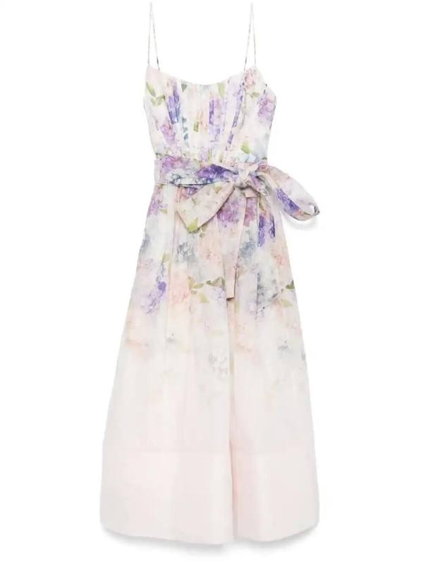 Dawning midi dress