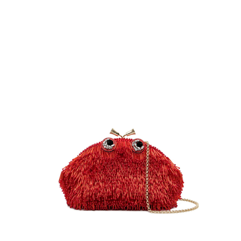 Anya Hindmarch Beaded Crystal-embellished Crossbody Bag