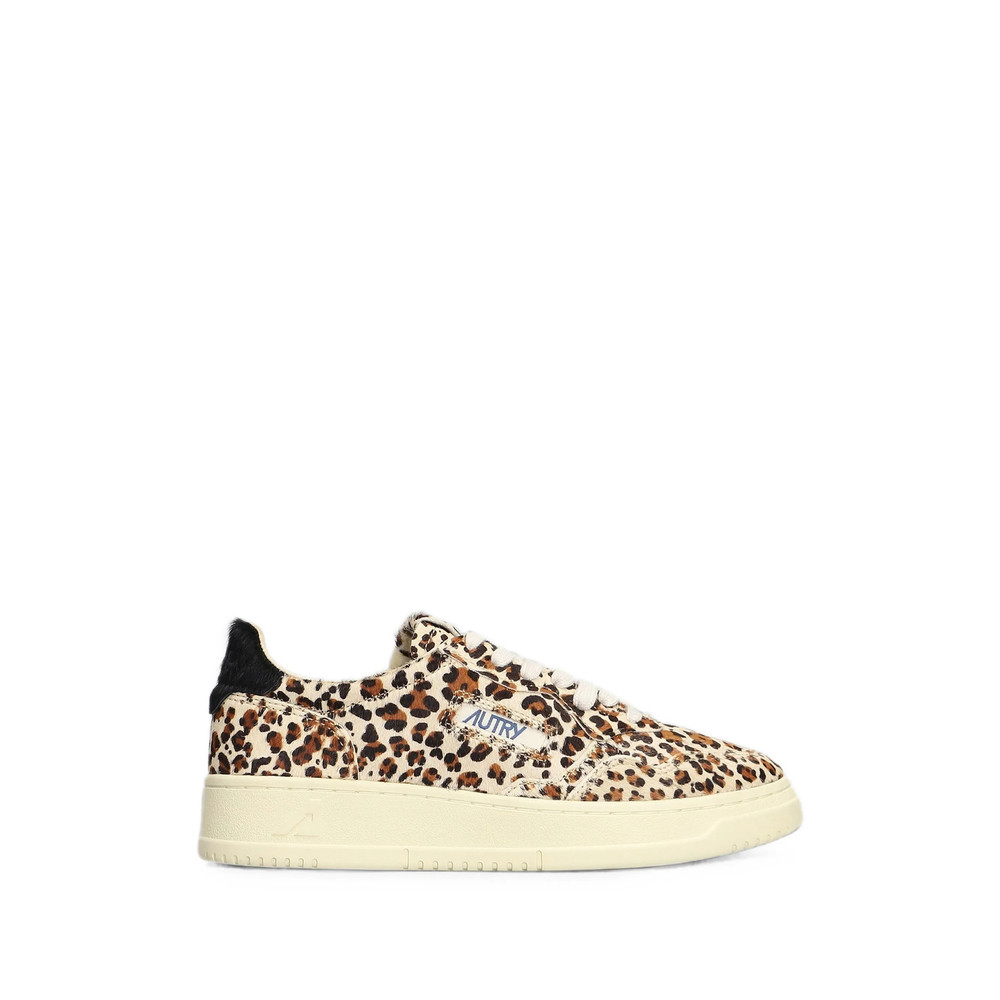 Autry Aulw-JA04 Medalist Leopard-print Sneakers