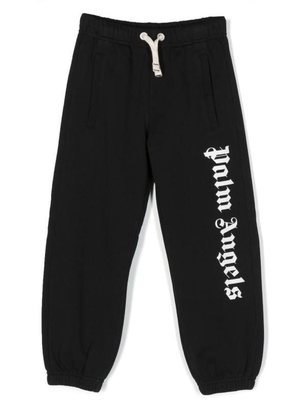logo-print track pants