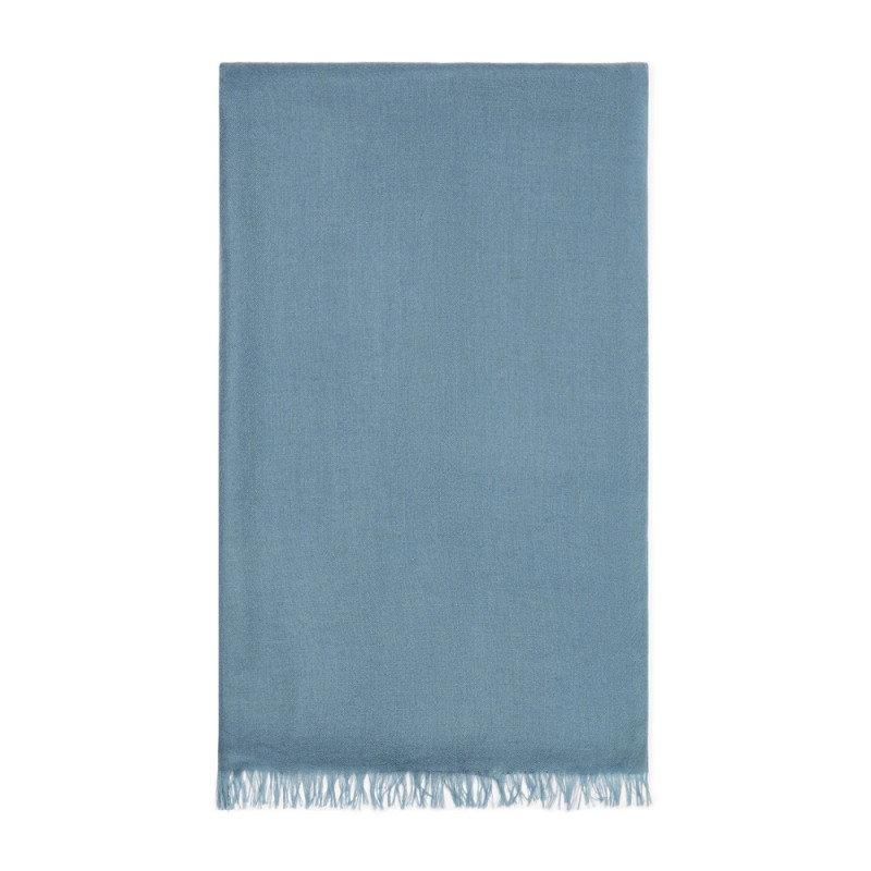 Brunello Cucinelli Translucent Fringe-edge Scarf