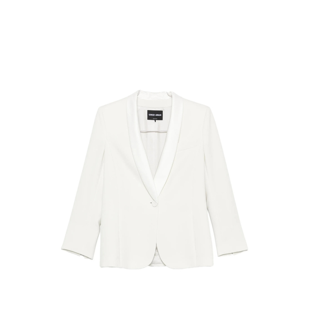 Giorgio Armani Shawl-lapel Single-breasted Blazer