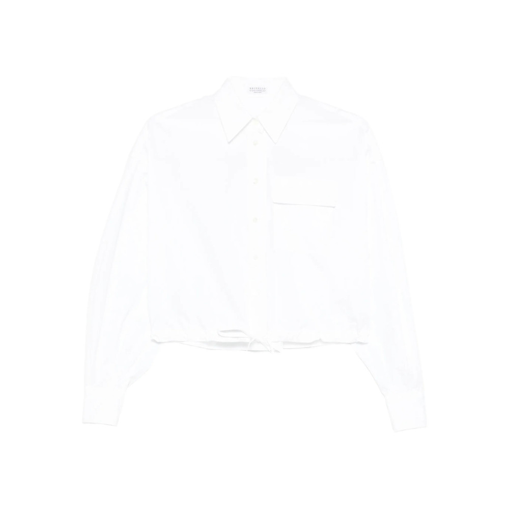 Brunello Cucinelli Pocket Drawstring Shirt