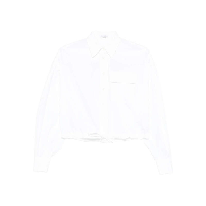 Brunello Cucinelli Pocket Drawstring Shirt