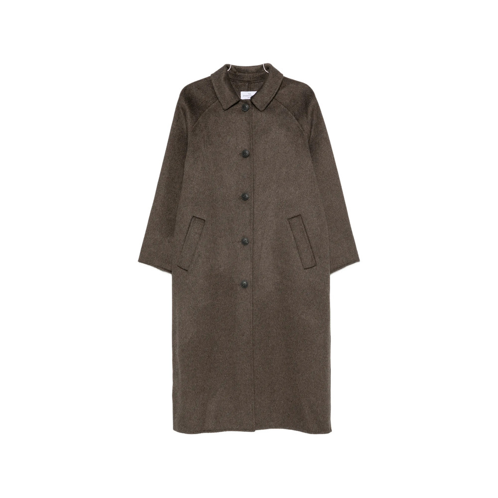 The Dynamis Studio Single-breasted Wool-blend Coat