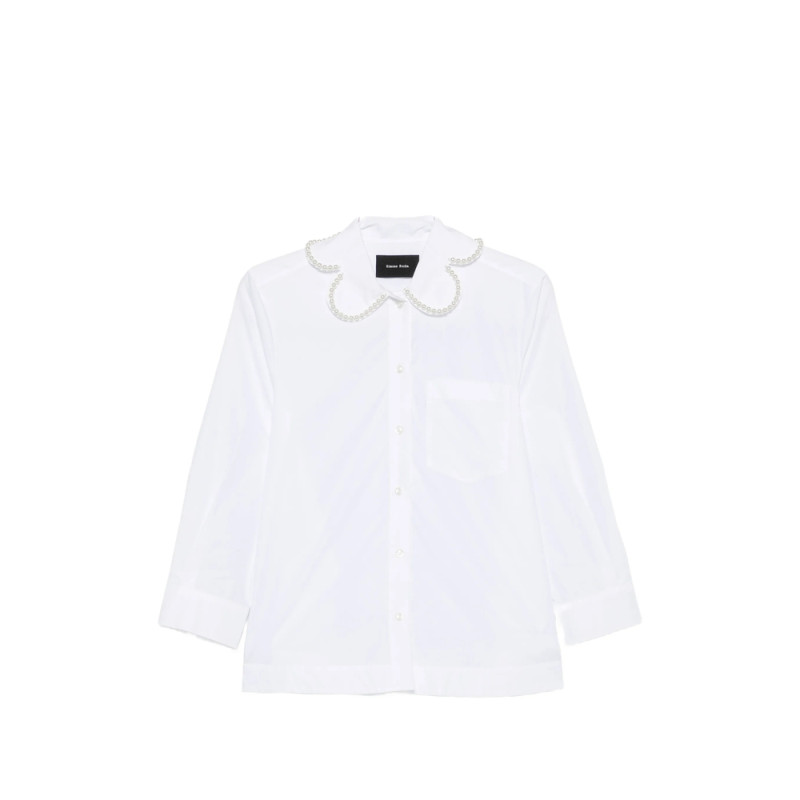 Simone Rocha Embellished-collar Shirt