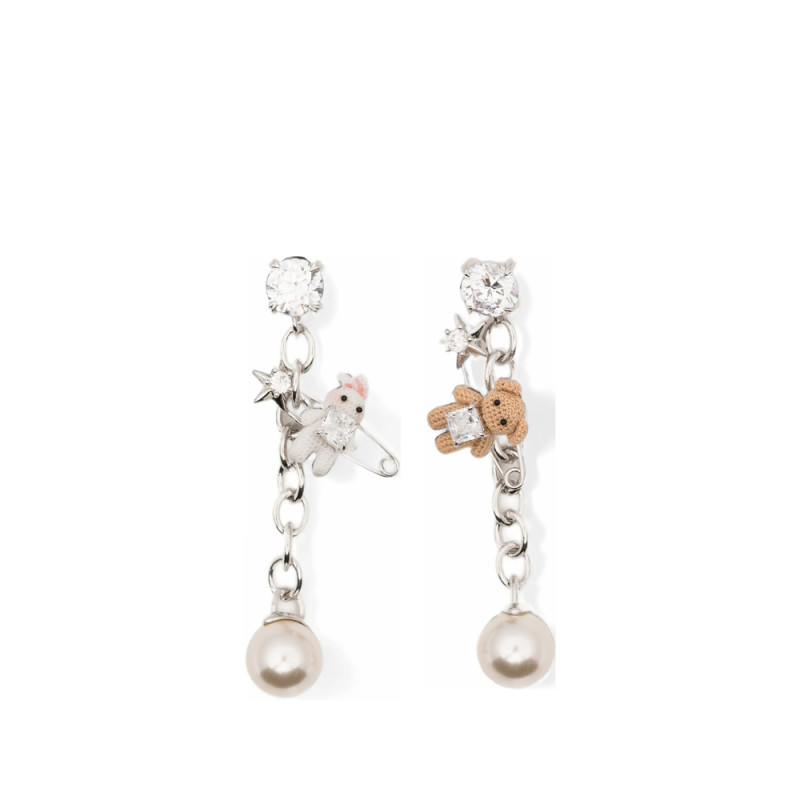 Yvmin Crystal-embellished Drop Earrings