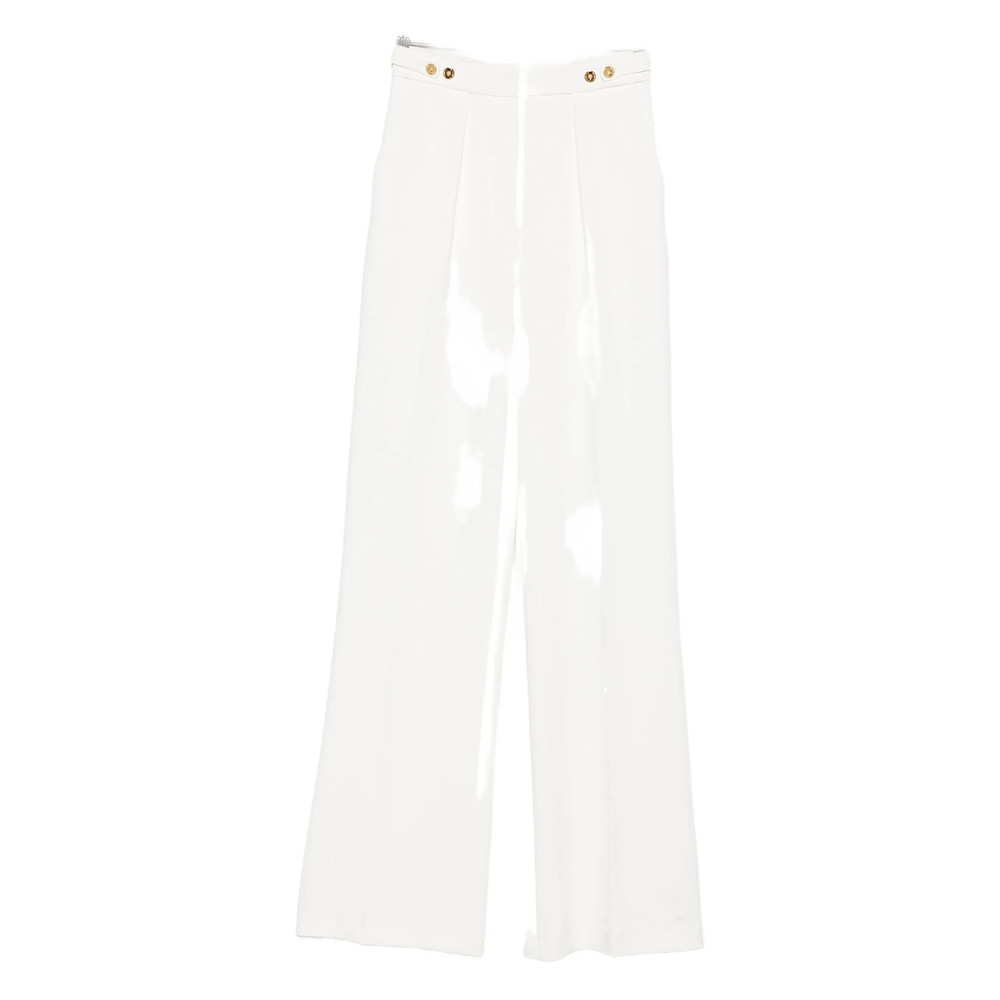 Elisabetta Franchi Pleat-detail Trousers