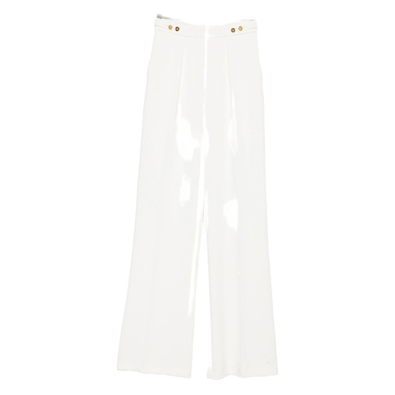 Elisabetta Franchi Pleat-detail Trousers