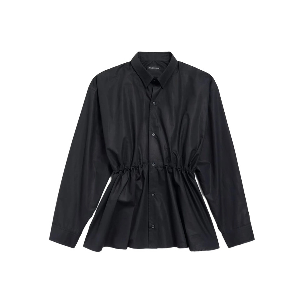 Balenciaga Cotton Shirt Mini Dress