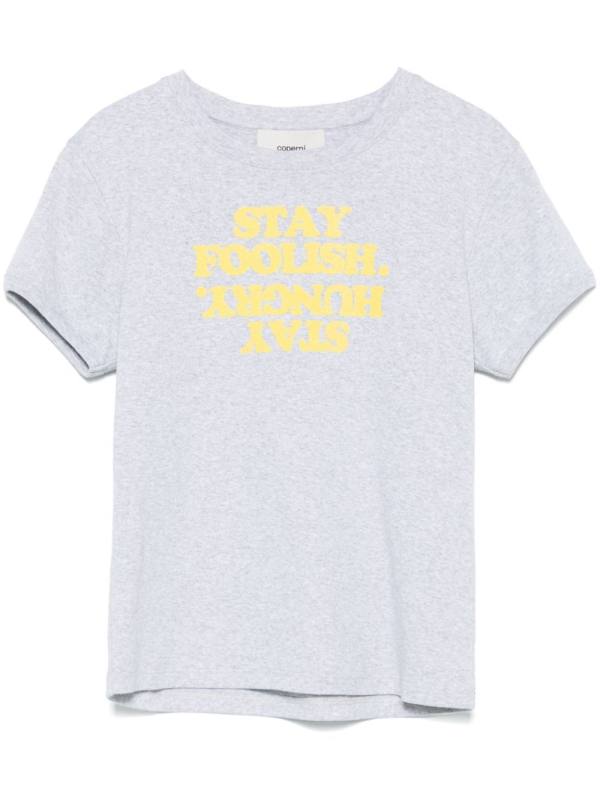 Stay Hungry-print T-shirt
