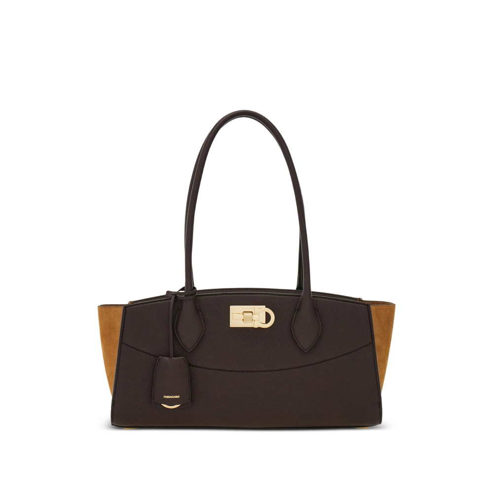 Ferragamo Studio Soft Bag East West (M)